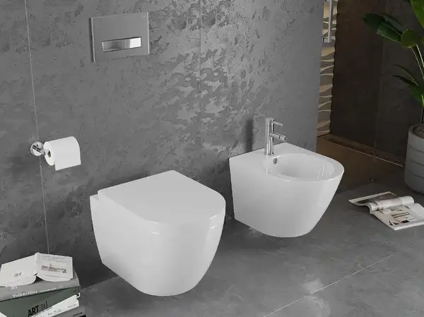 Подвесной унитаз MEXEN LENA WHITE THICK ABS белый (MEX-30298000)