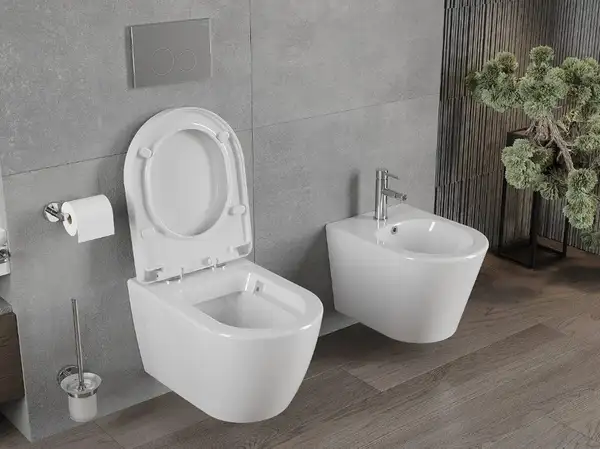 Подвесной унитаз MEXEN RICO WHITE THICK ABS белый (MEX-30478000)