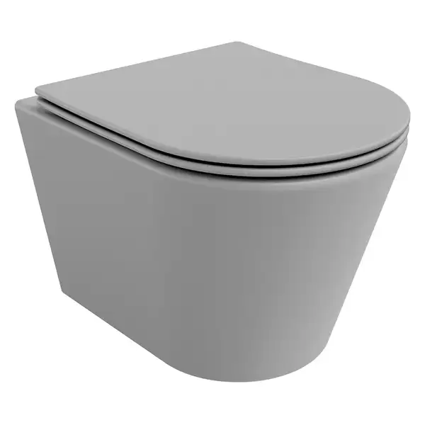 Подвесной унитаз MEXEN RICO LIGHT GREY MATT (MEX-30724061)