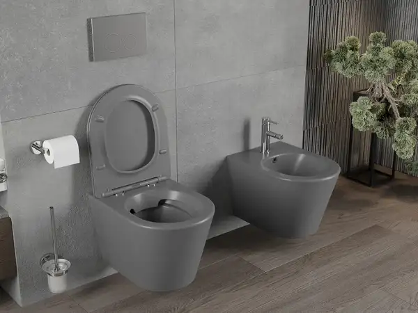 Подвесной унитаз MEXEN RICO DARK GREY MATT (MEX-30724071)