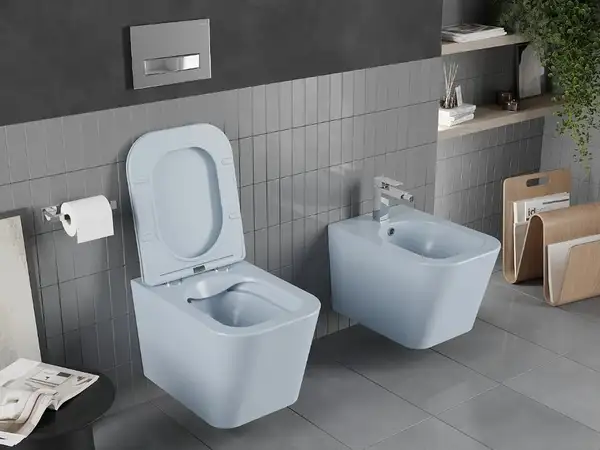 Подвесной унитаз MEXEN TEO BLUE MATT (MEX-30854069)