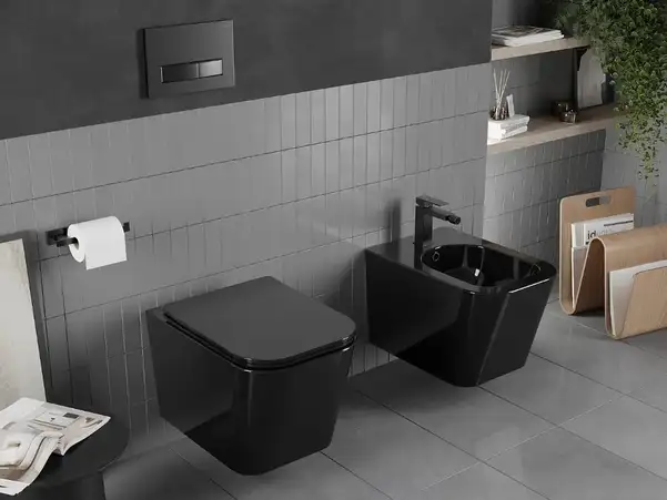 Подвесной унитаз MEXEN TEO BLACK (MEX-30854070)