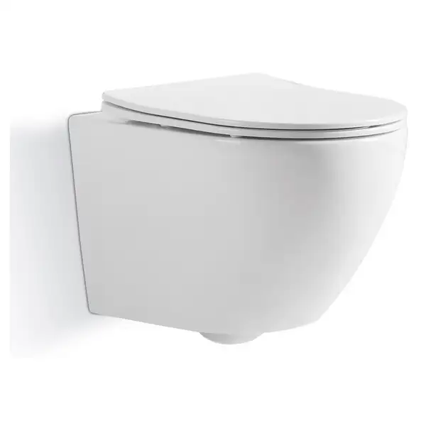 Mixxus ELLIPSE-0306-T3 Подвесной унитаз, белый (MI6704)
