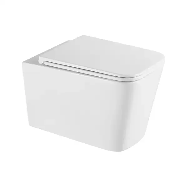 MIXXUS PREMIUM Quadro-0302-R Унитаз подвесной, белый (MP6454)