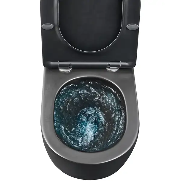 Mixxus Premium ELLIPSE Подвесной унитаз, черный (MP6591)