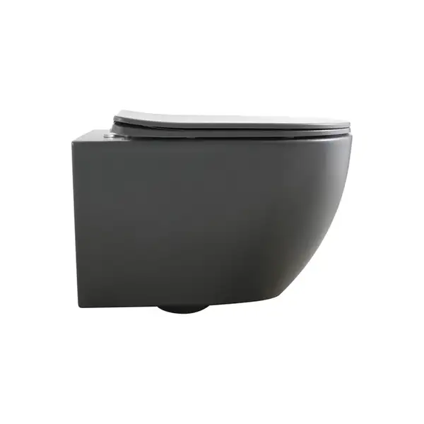 MIXXUS PREMIUM ELLIPSE-0309-T1 Унитаз подвесной, серый (MP6655)