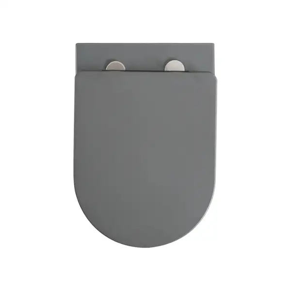 MIXXUS PREMIUM ELLIPSE-0309-T1 Унитаз подвесной, серый (MP6655)