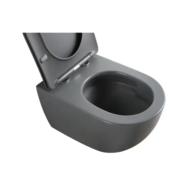 MIXXUS PREMIUM ELLIPSE-0309-T1 Унитаз подвесной, серый (MP6655)