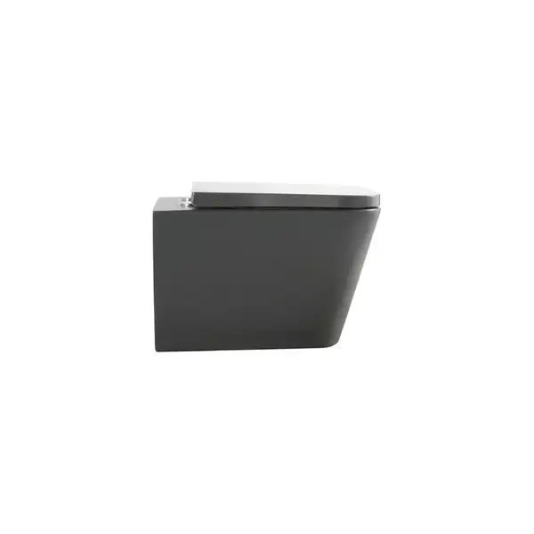 MIXXUS PREMIUM QUADRO-0305-R Унитаз подвесной, серый (MP6656)