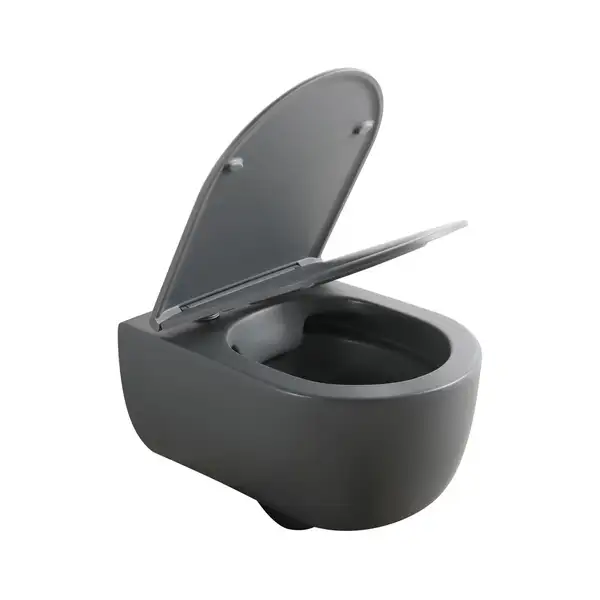 Mixxus Premium TOPPER-0303-R Унитаз подвесной, серый (MP6657)