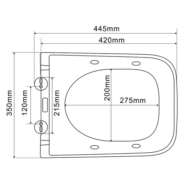 Mixxus Premium Quadro-1301-R Унитаз-биде подвесной (MP6658)