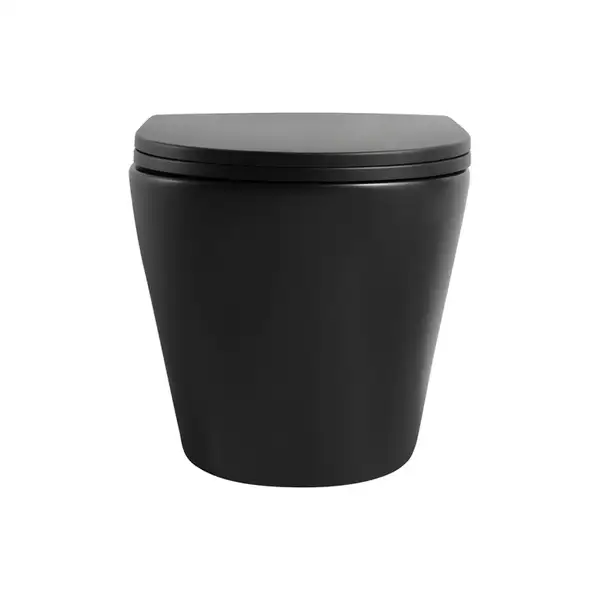 Унітаз підвісний Mixxus Premium BEVEL-0304-T1 BLACK 480x360x360mm сист. змиву TORNADO 1.0 (MP6677)