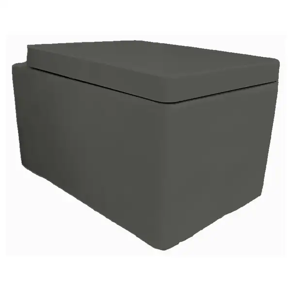 Унітаз підвісний Nic Design Cool 34х52х26 см, Agrilla матовий (003242052)