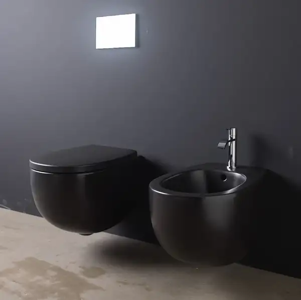 Nic Design Milk Унитаз подвесной, антрацит матовый (003482013)