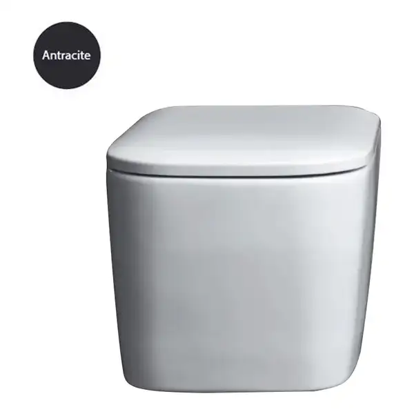 Унітаз підвісний Nic Design Semplice, антрацит (003699013)