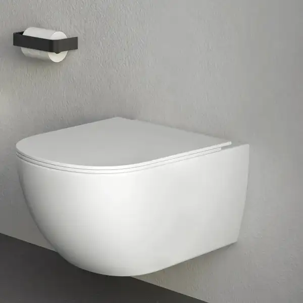 Унітаз підвісний Nic Design Pin 55х37, білий глянець (003709001)