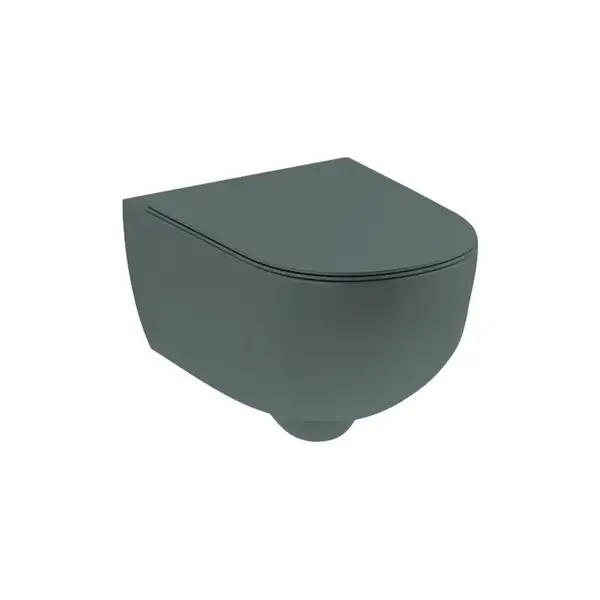 Унітаз підвісний Nic Design Pin 55х37, Cenere матовий (003709059)
