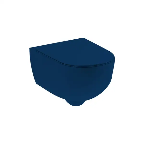 Унітаз підвісний Nic Design Pin 55х37, Indaco матовий (003709066)