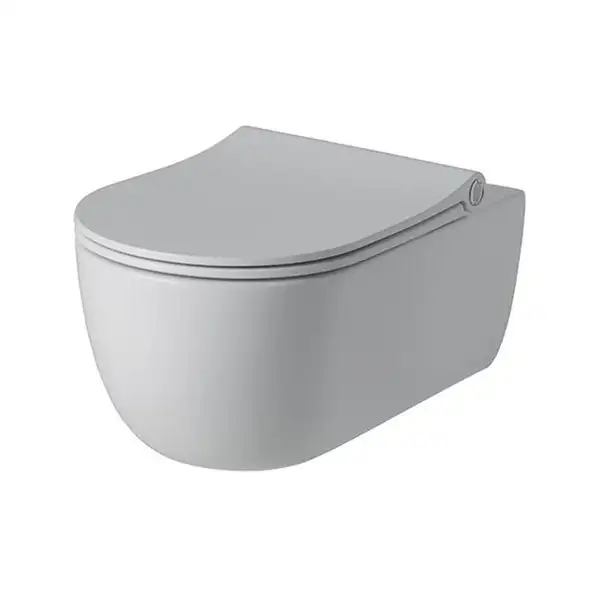 Унітаз підвісний Noken Set Acro Compact 54 см із кришкою Soft-Close, білий матовий (100282320)