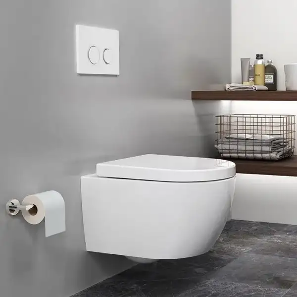 Унітаз підвісний безободковий Quarter Bath Deep, білий (70DE03054.00.1.3.01)