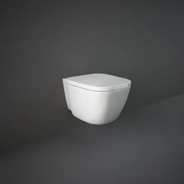 Унитаз подвесной Rimless (безободковый) Rak Ceramics One, белый глянец (EL13AWHA)