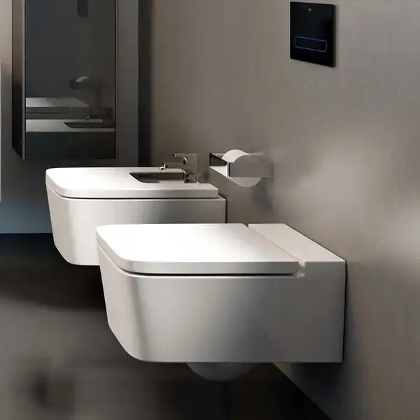 Унітаз підвісний Roca Inspira Square Rimless 56х37, білий (A346537620)