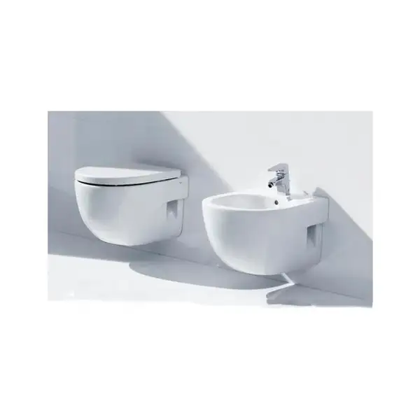 Унітаз підвісний Roca Meridian-N Compacto з кришкою soft close 48х36 (A34H248000)