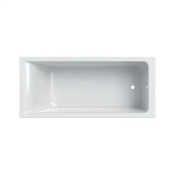 Ванна акриловая 150 х 70 х h42 см Geberit Selnova Square в комплекте с ножками (554.381.01.1)
