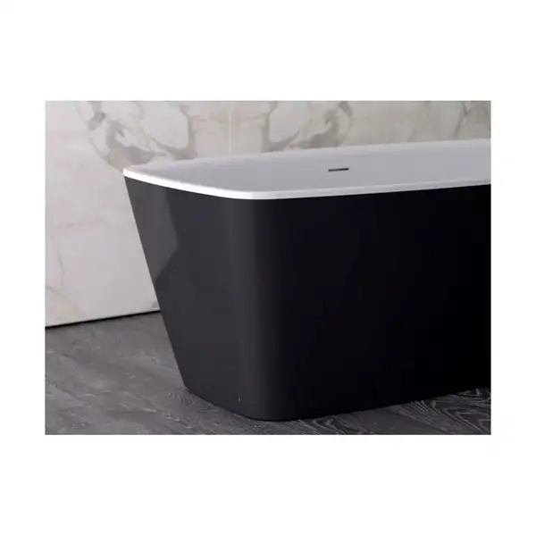 Ванна акрилова Knief Aqua Plus PRINCESS 170х70, White Mat / Black Matt (0100-081bicolour mat)