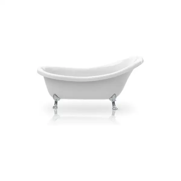 Ванна акрилова Knief Victorian з хромованими ніжками, 174,5х83 (010006102/010009102) (010006102_010009102)