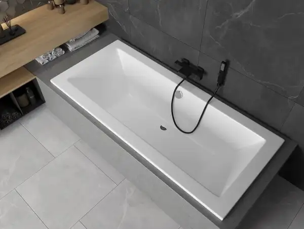Ванна встраиваемая MEXEN CUBE WHITE 170x75 акриловая (MEX-55051707500)