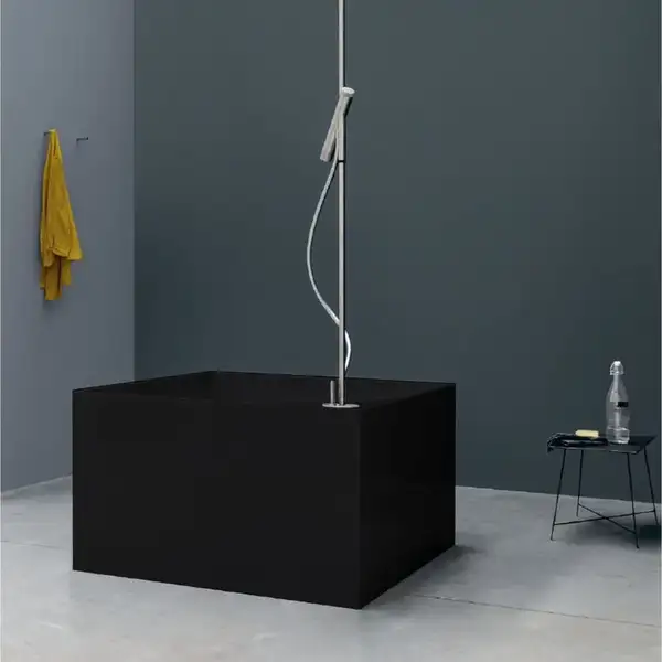 Nic-Design Ванна зі штучного каменю Nic Design Tub 100х100х60h см, Antracite матовий (014234013)