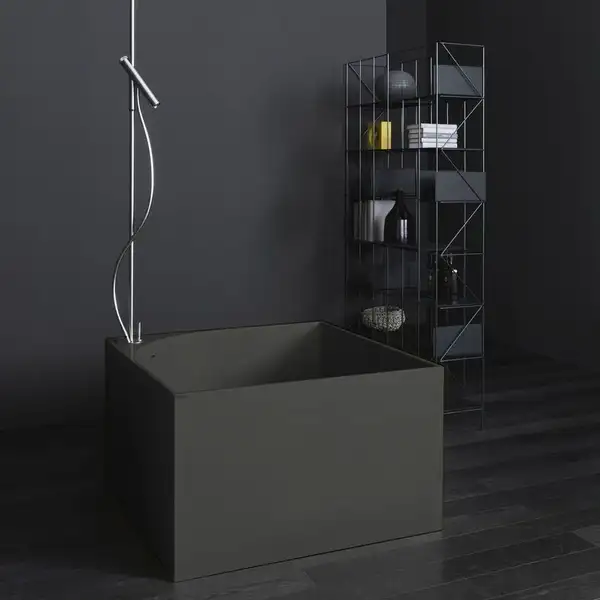 Nic-Design Ванна зі штучного каменю Nic Design Tub 100х100х60h см, Argilla матовий (014234052)