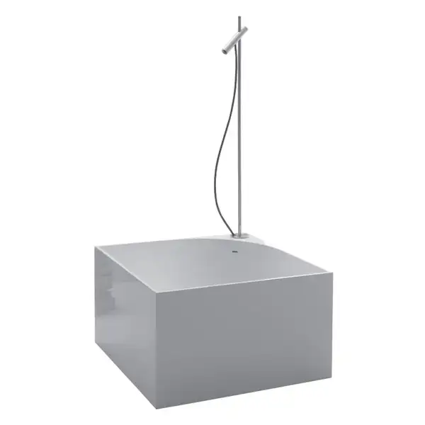Nic-Design Ванна зі штучного каменю Nic Design Tub 100х100х60h см, Polvere матовий (014234057)