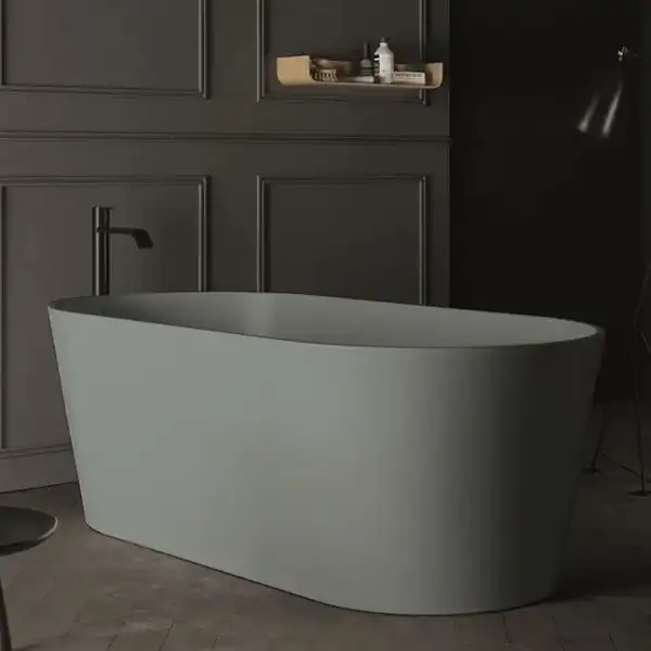 Nic-Design Ванна зі штучного каменю Nic Design Bay 160x80 cм, Cemento матовий (014719047)