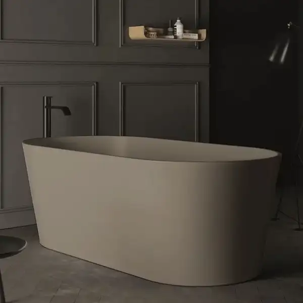 Nic-Design Ванна зі штучного каменю Nic Design Bay 160x80 см, Sabbia матовий (014719051)