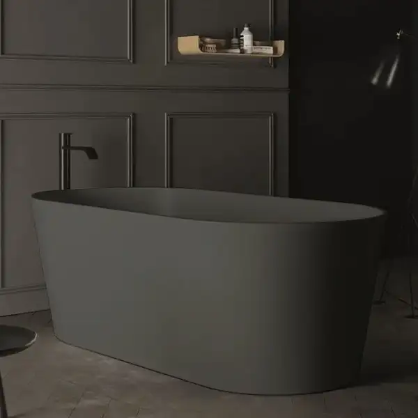 Nic-Design Ванна зі штучного каменю Nic Design Bay 160x80 см, Argilla матовий (014719052)
