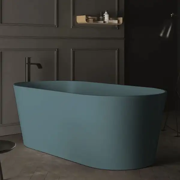 Nic-Design Ванна зі штучного каменю Nic Design Bay 160x80 cм, Polvere матовий (014719055)