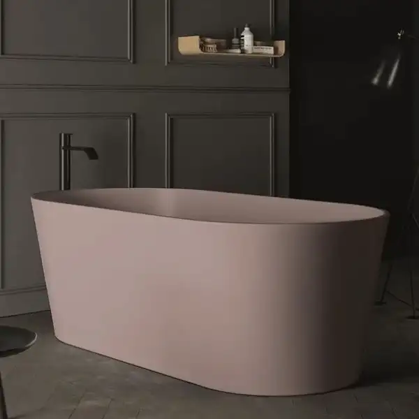 Nic-Design Ванна зі штучного каменю Nic Design Bay 160x80 см, Cipria матовий (014719060)