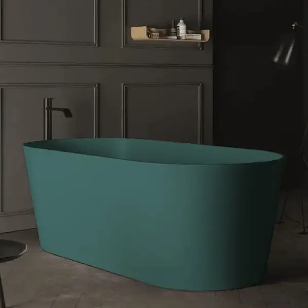 Nic-Design Ванна зі штучного каменю Nic Design Bay 160x80 см, Amazzonia глянець (014719077)