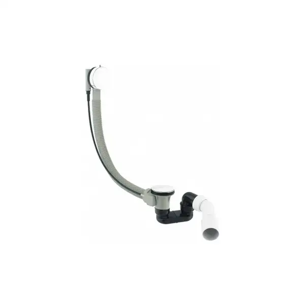 сифон для ванни з переливом Omnires CGS white (TK104-PLUS-3.35+64-SBP)