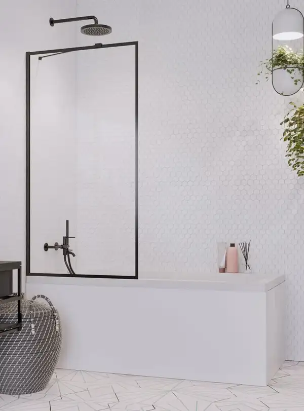 Шторка для ванни Idea Black PNJ II 100 Frame, RADAWAY (10001100-54-56)