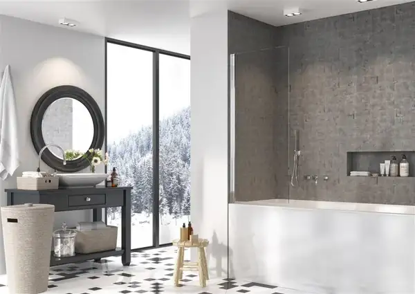 Шторка для ванни NES PNJ I 50 права, (10011050-01-01R) RADAWAY