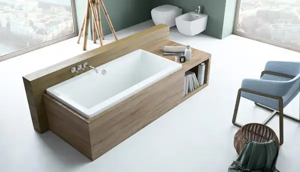 Radaway Aridea Ванна прямоугольная 190x90, белая (WA1-24-190x090US)