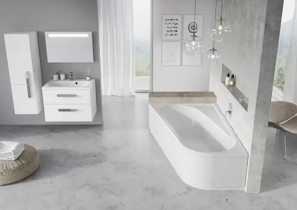 Ravak Chrome Ванна асимметричная левая 170x105, белая (CA31000000)