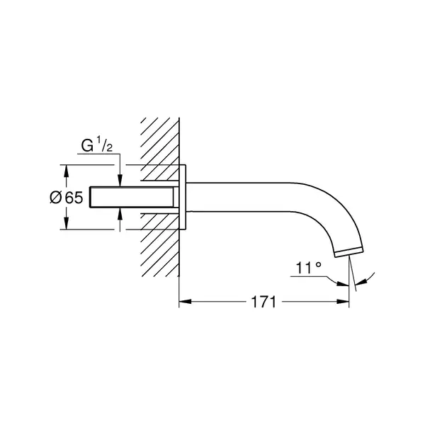 Вилив Grohe Atrio (13139003)