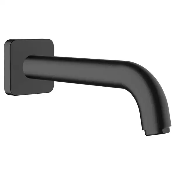 Излив для ванны 204 мм Hansgrohe Vernis Shape (цвет - чёрный матовый) (71460670) фото 1 Aquada.com.ua