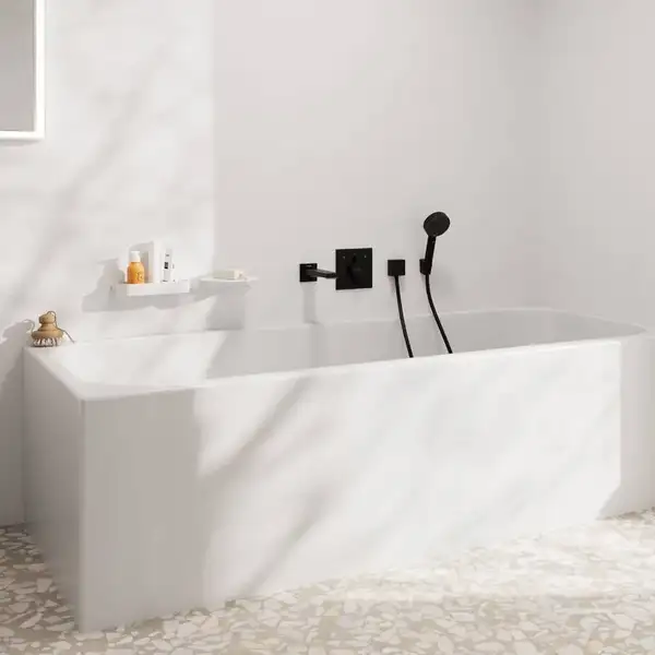 Вилив для ванни 210 мм Hansgrohe Tecturis E (колір - хром) 73410000
