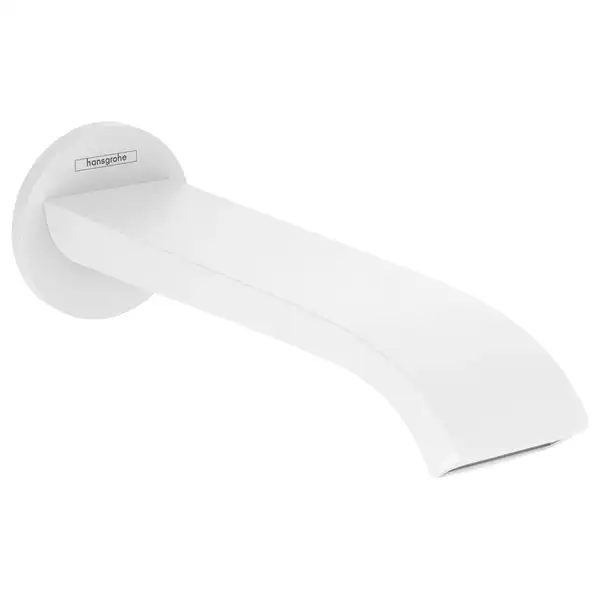 Излив для ванны 202 мм Hansgrohe Vivenis (цвет - белый матовый) (75410700) фото 1 Aquada.com.ua