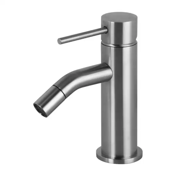Змішувач для біде Fima Carlo Spillo Steel з донним клапаном, inox (F3072INOX)
